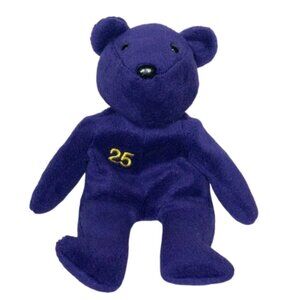 Salvinos McGwire MLB Purple Teddy Bear Plush 8.75"